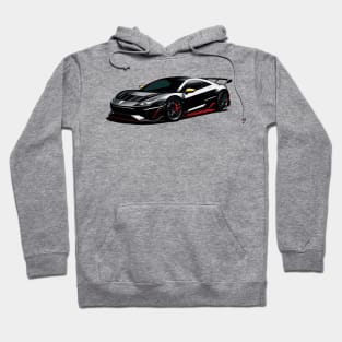 Black sport car Hoodie